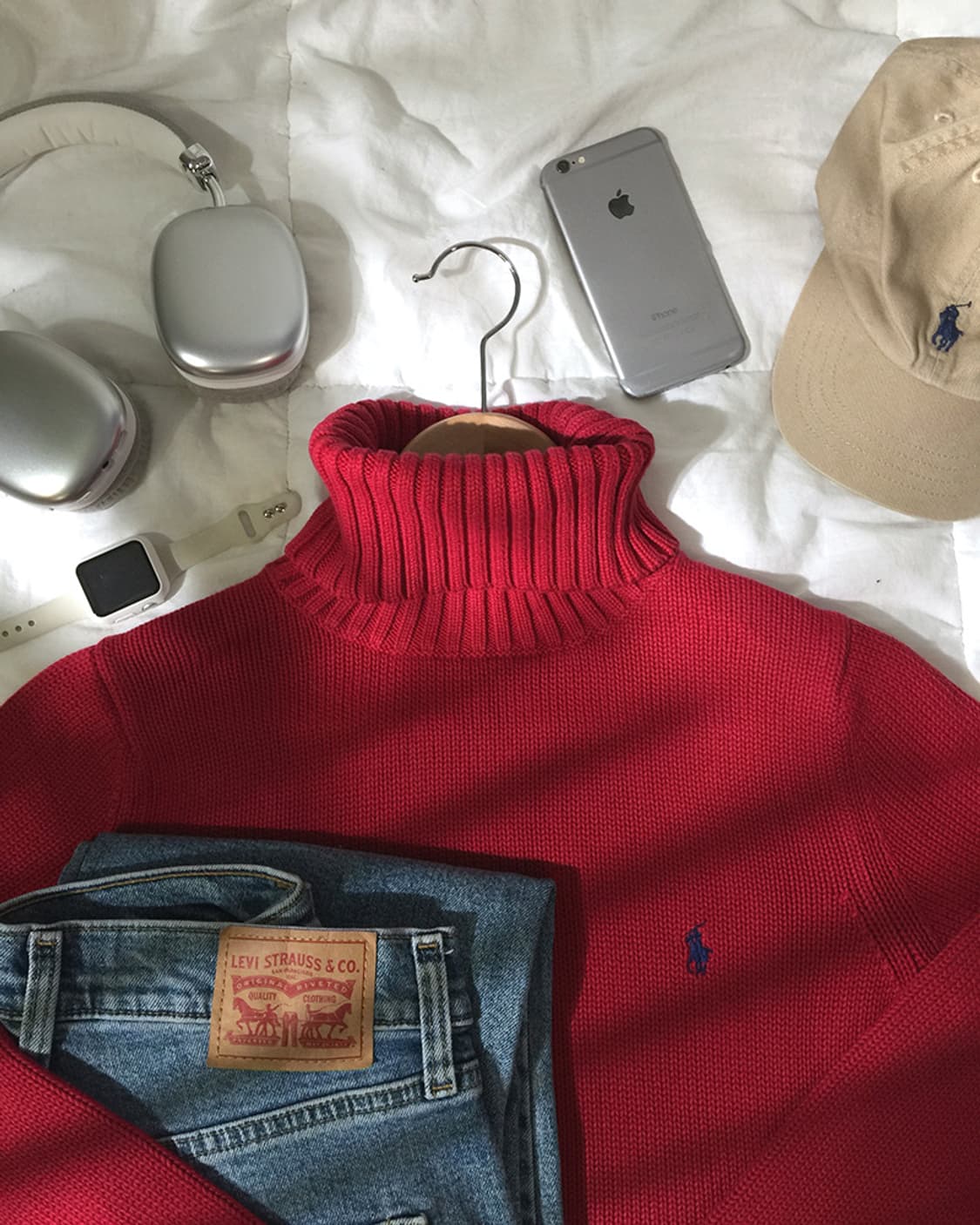 (WOMAN) 폴로랄프로렌 목폴라 니트 스웨터 M 상품이미지1