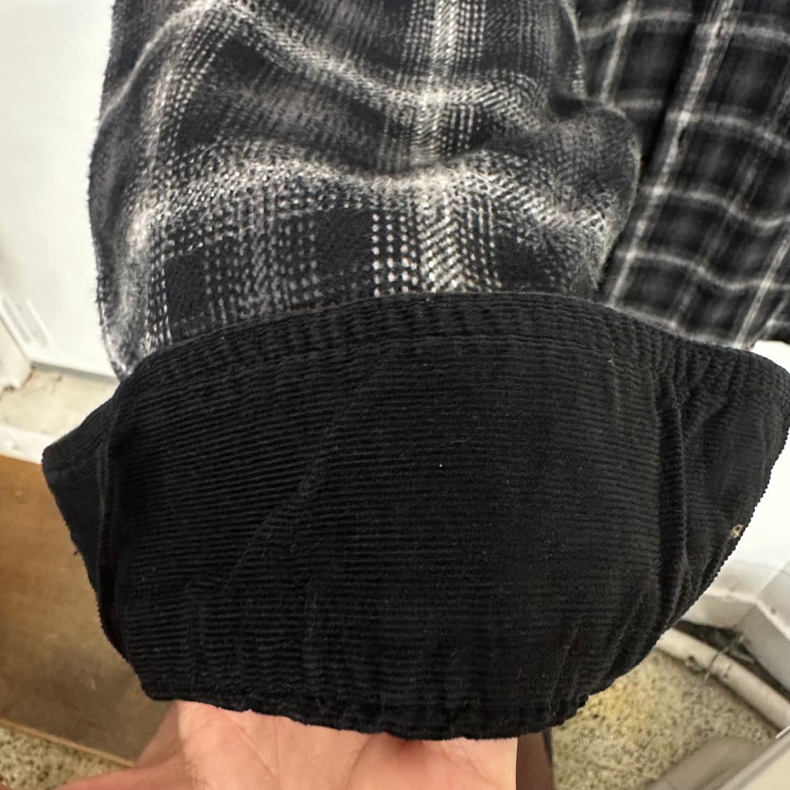 세인트존 헤비 플란넬 체크셔츠 상품이미지4