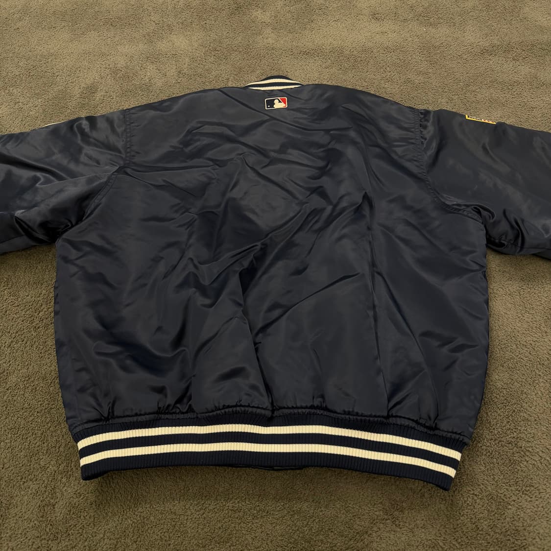 [ 정품/M ] 마제스틱 뉴욕양키스 스타디움 바시티 자켓 상품이미지4