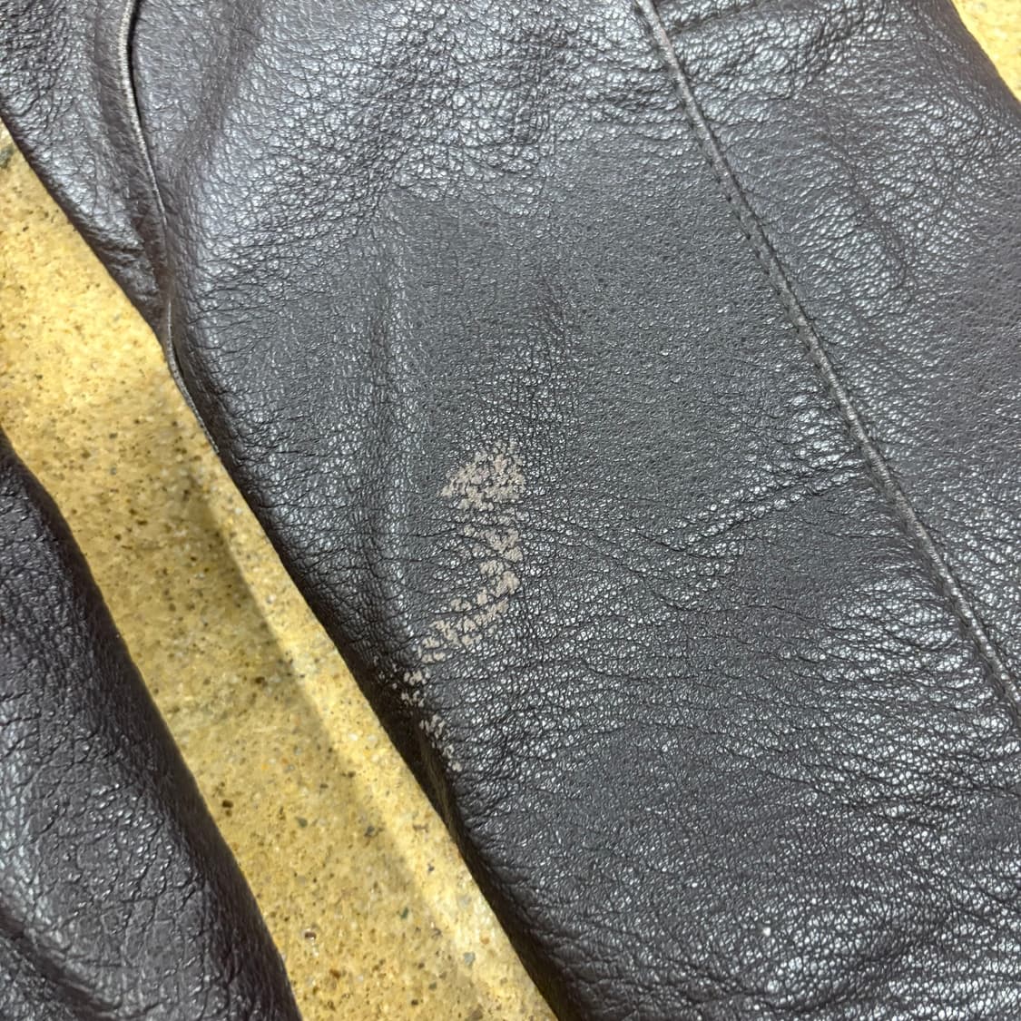 [정품/100] Dayson 데이슨 브라운 양가죽 자켓 b19 상품이미지5