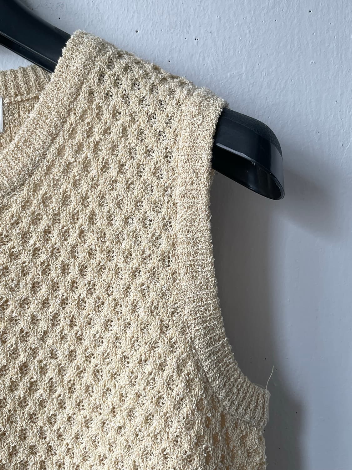 라벨아카이브 net knit sleeveless 새상품 상품이미지4
