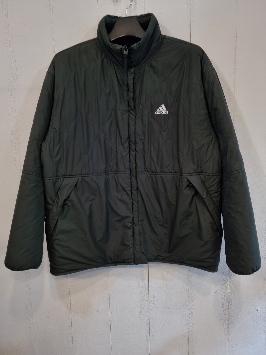 아디다스 리버시블 퀼팅 후리스 점퍼 2XL 상품이미지1