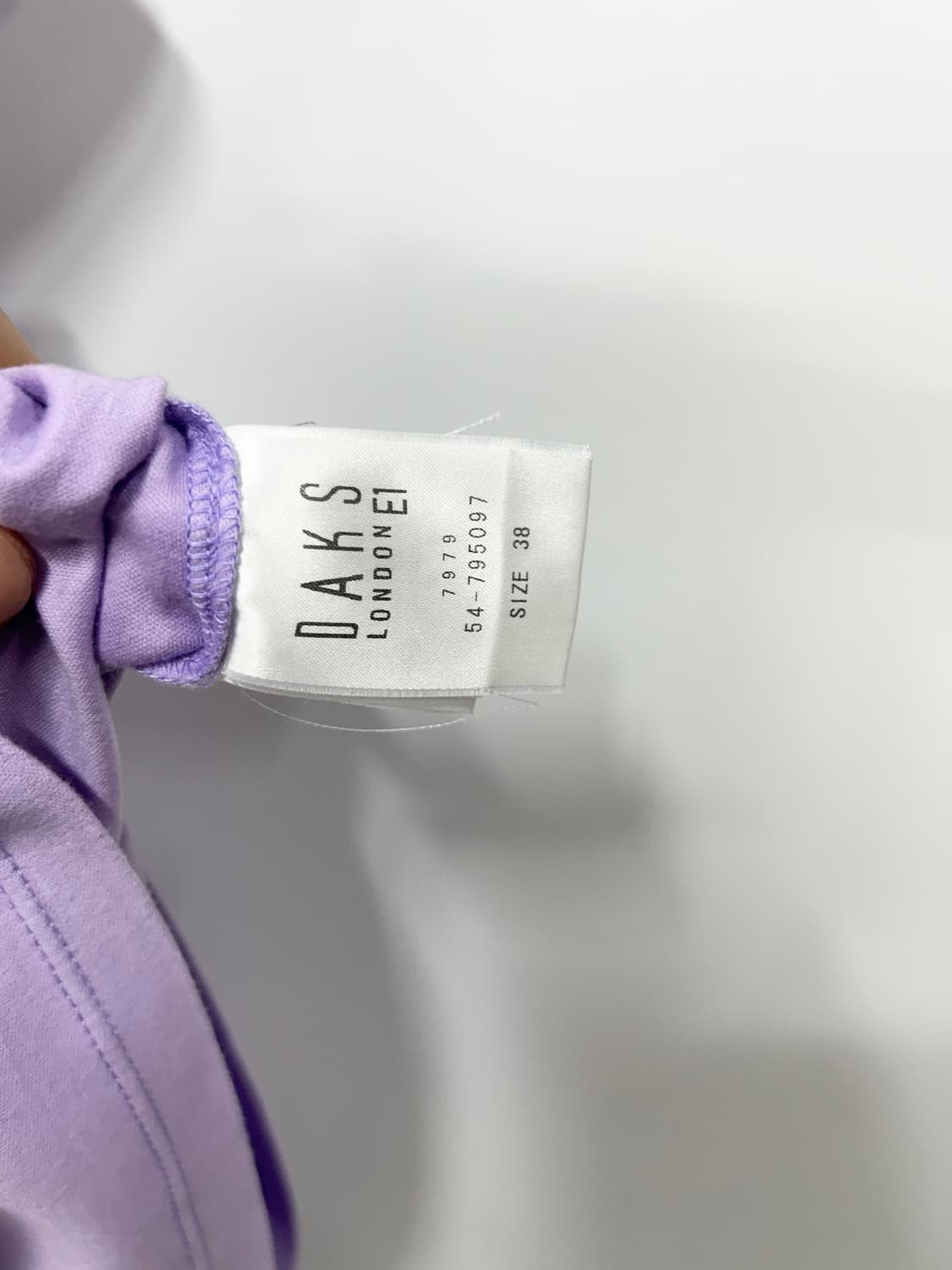 [DAKS] 닥스 크라운 글리터 연보라 반팔 상품이미지7
