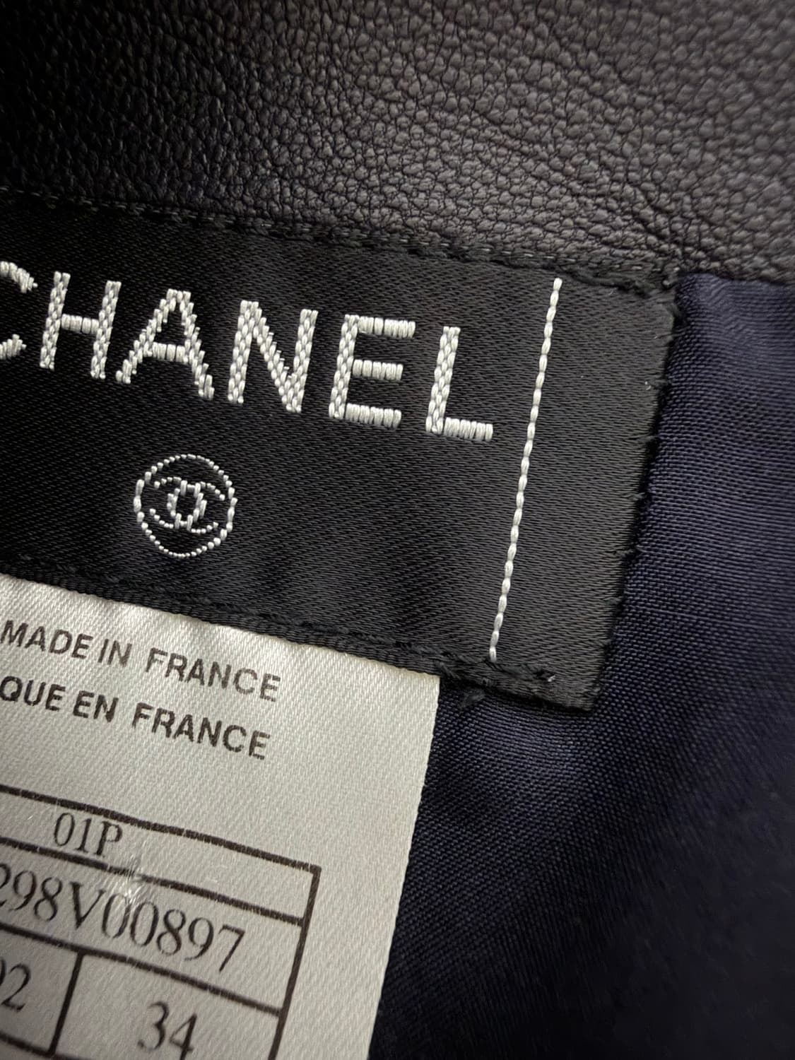 샤넬 램스킨 사이드 플레어 스커트 ( 24 ) 상품이미지7