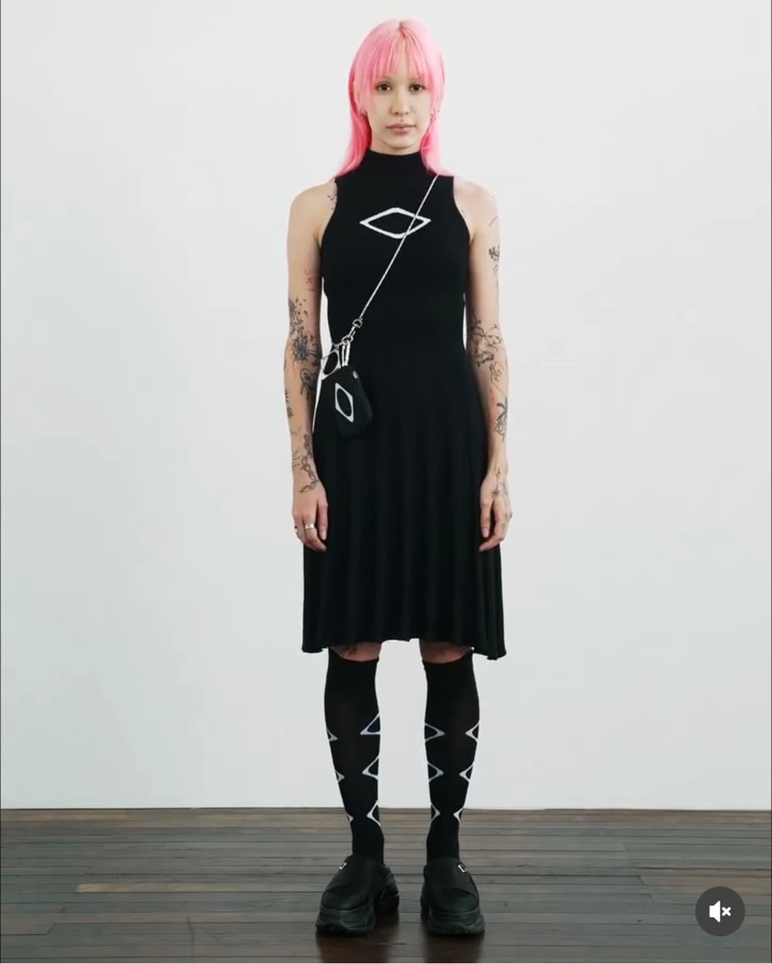 Mischief 나시 니트 원피스 상품이미지1