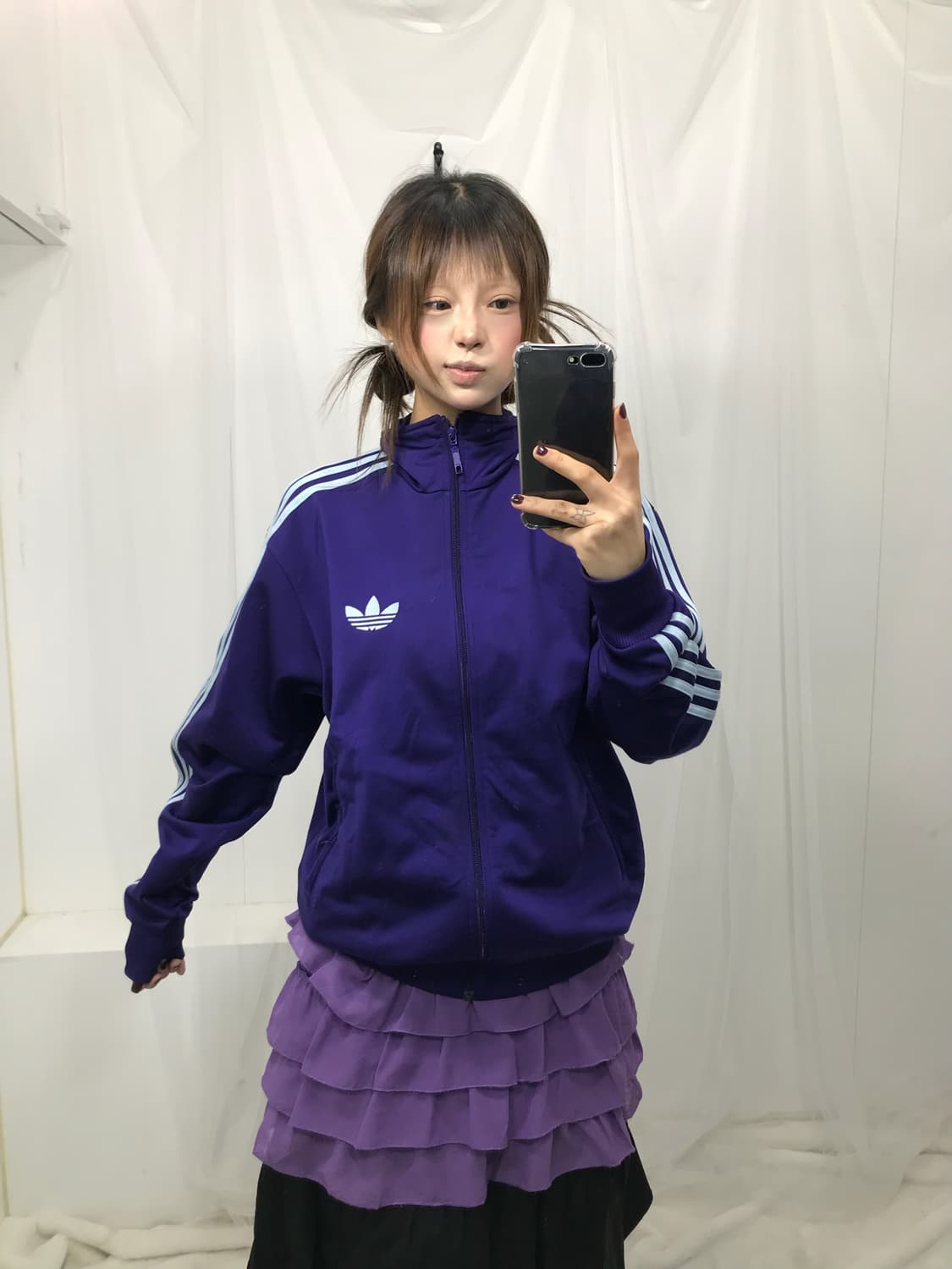 아디다스 보라색 져지 상품이미지2