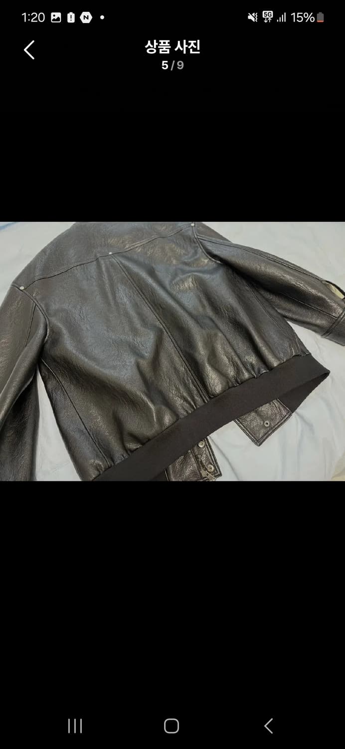 Moonsun 문선 가죽자켓 상품이미지6