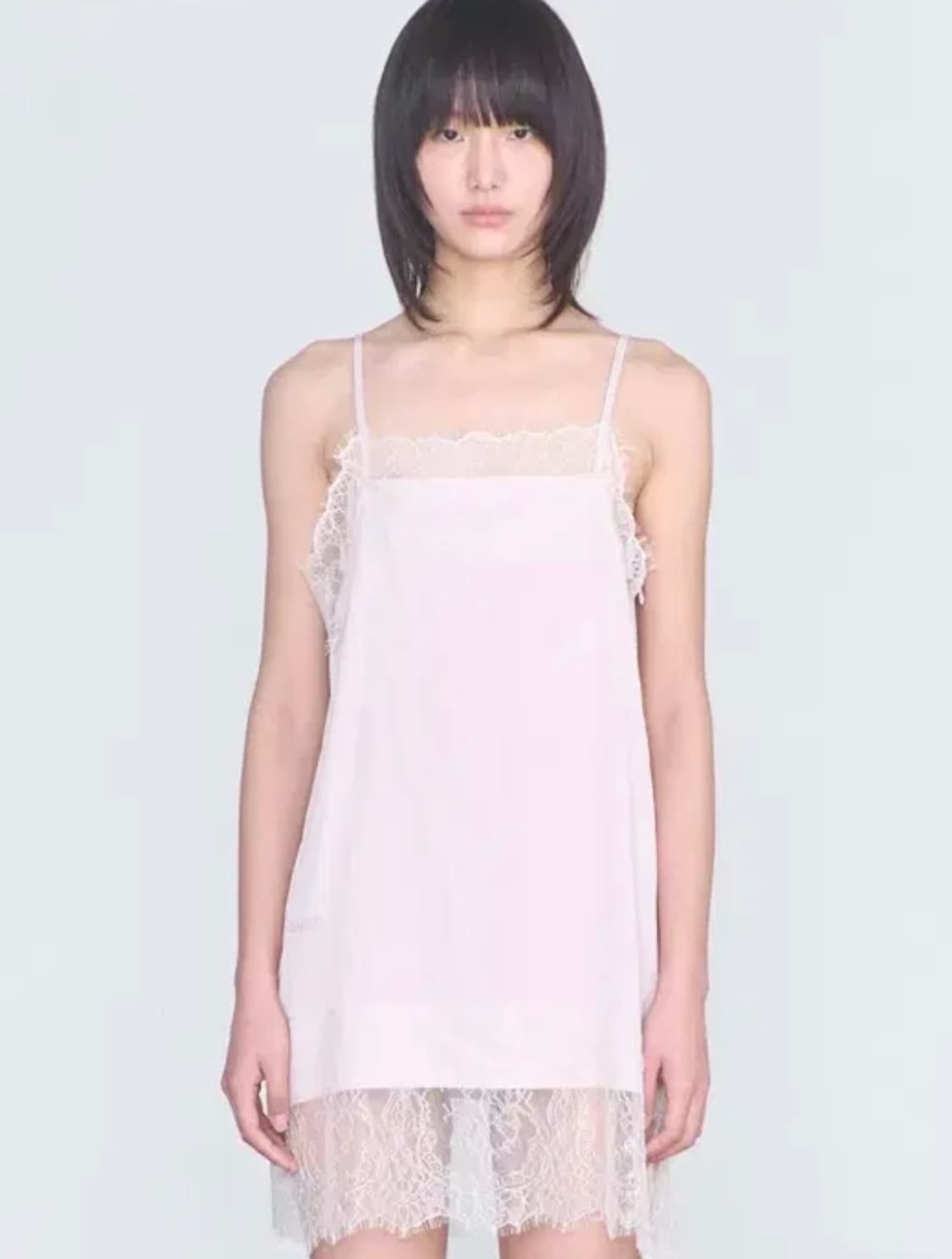  세릭 lace slip dress pink 상품이미지1