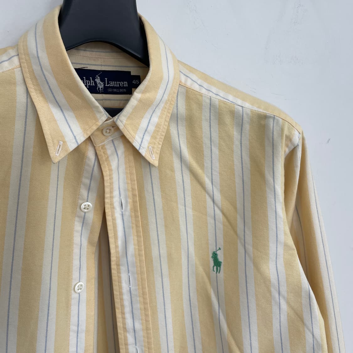 80s 폴로 랄프로렌 스트라이프 셔츠 상품이미지4
