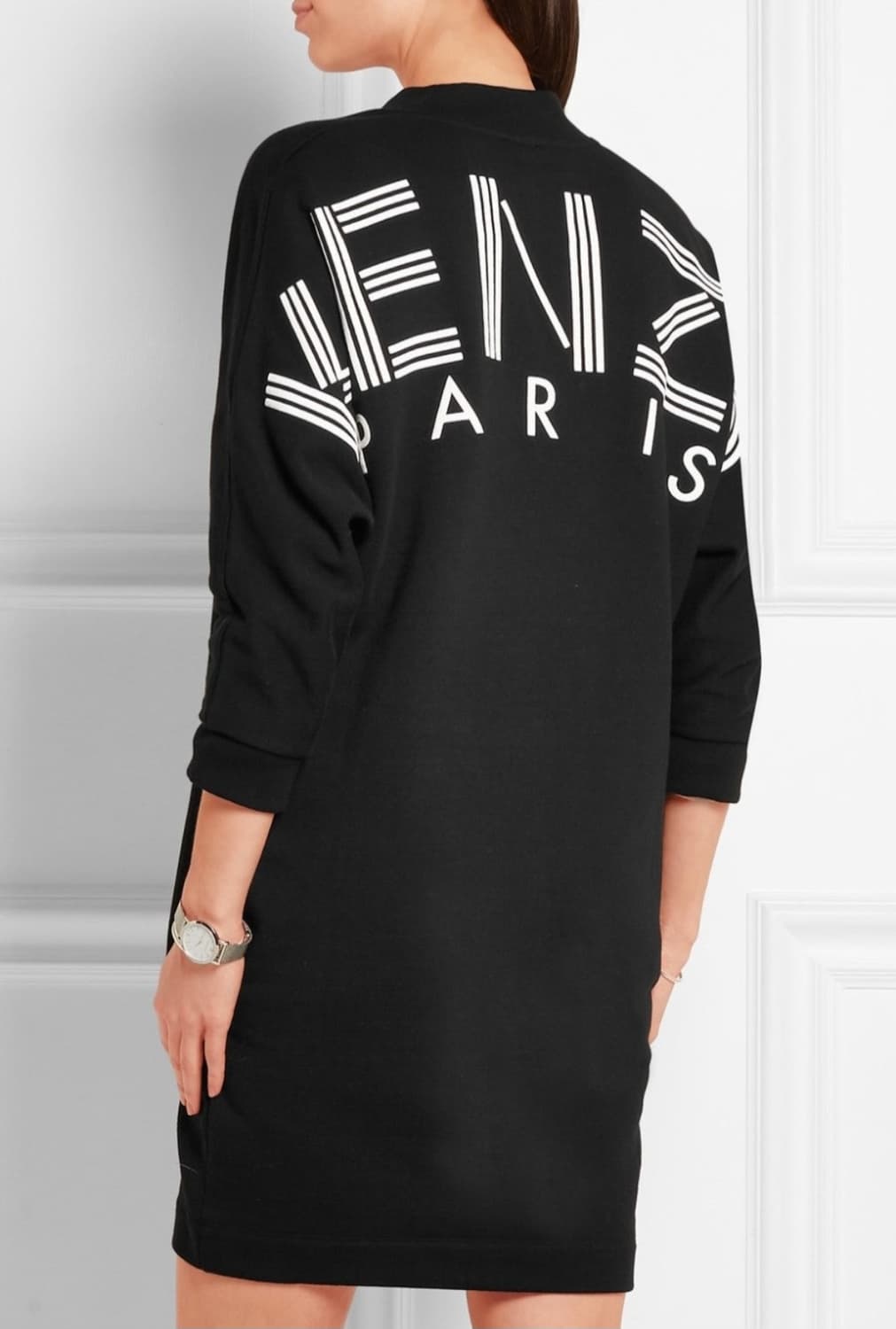 KENZO 겐조 오버핏 로고 맨투맨 원피스 (55-66/표기S) 상태최상 상품이미지8