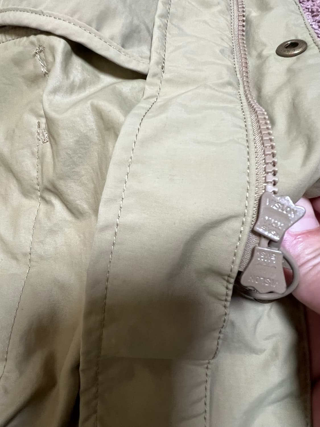 barbour 바버 드레스 타탄 나일론 코팅 자켓 상품이미지5