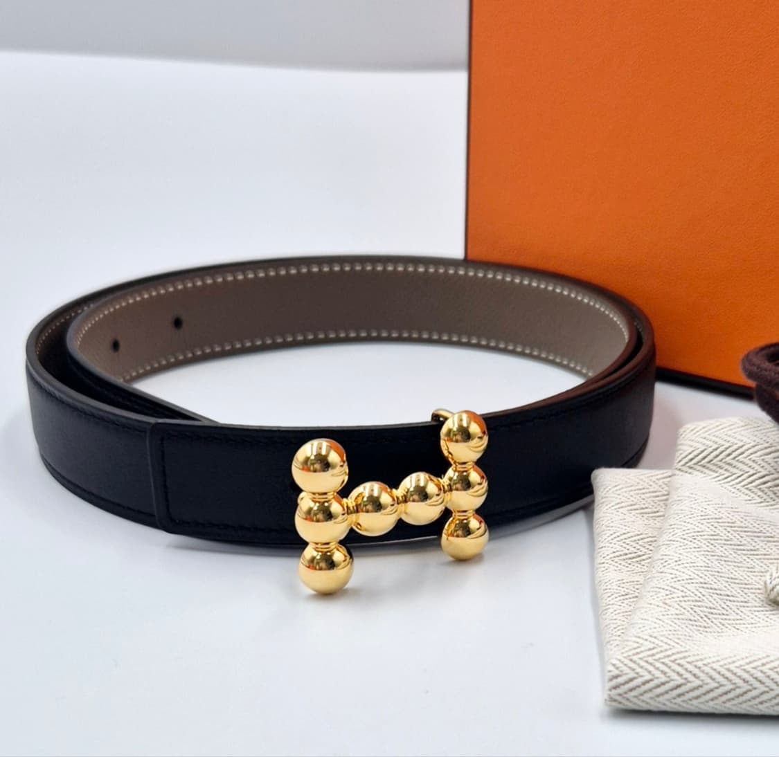 [중고명품셀렉트]에르메스 버블 벨트 (Y) 상품이미지1