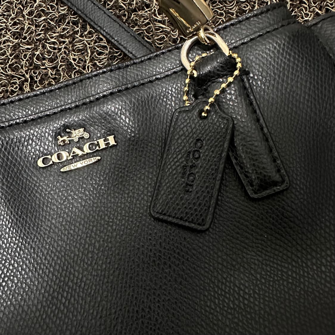 COACH 코치 정품 숄더 크로스백 블랙 상품이미지3