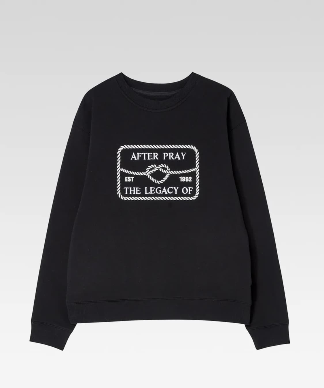 Legacy Symbol Sweat Shirts Black 상품이미지1