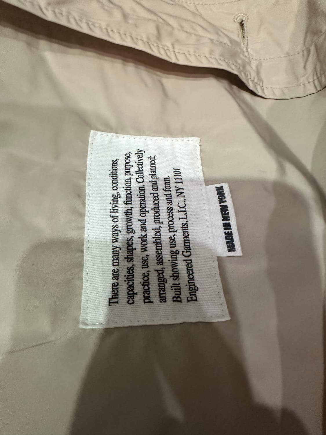 엔지니어드가먼츠 익스플로러셔츠 메모리폴리L 실착3 상품이미지5