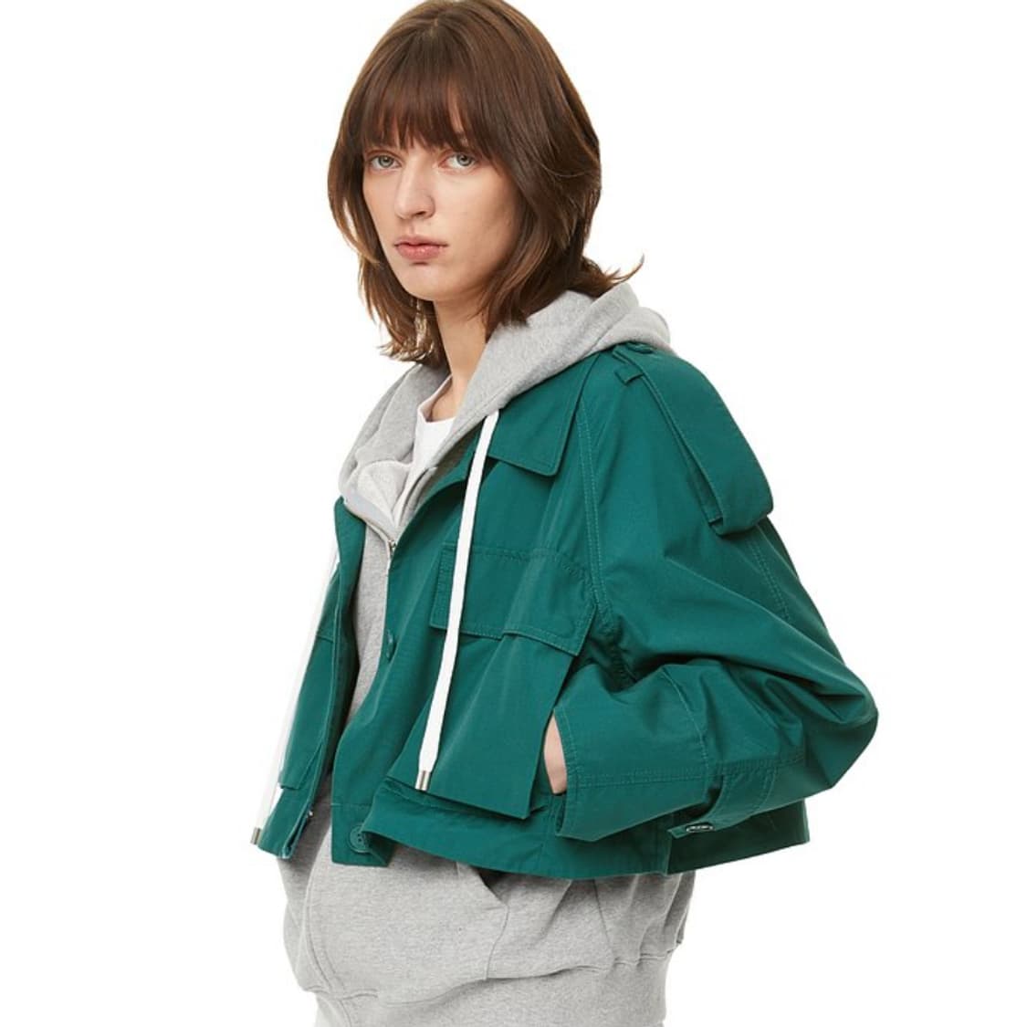 스튜디오톰보이(STUDIO TOMBOY) 디테쳐블 코트 프리사이즈 상품이미지6