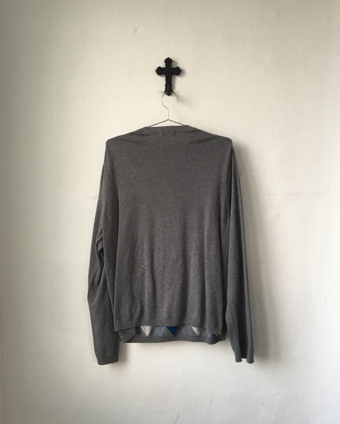 argyle pattern knit 상품이미지3