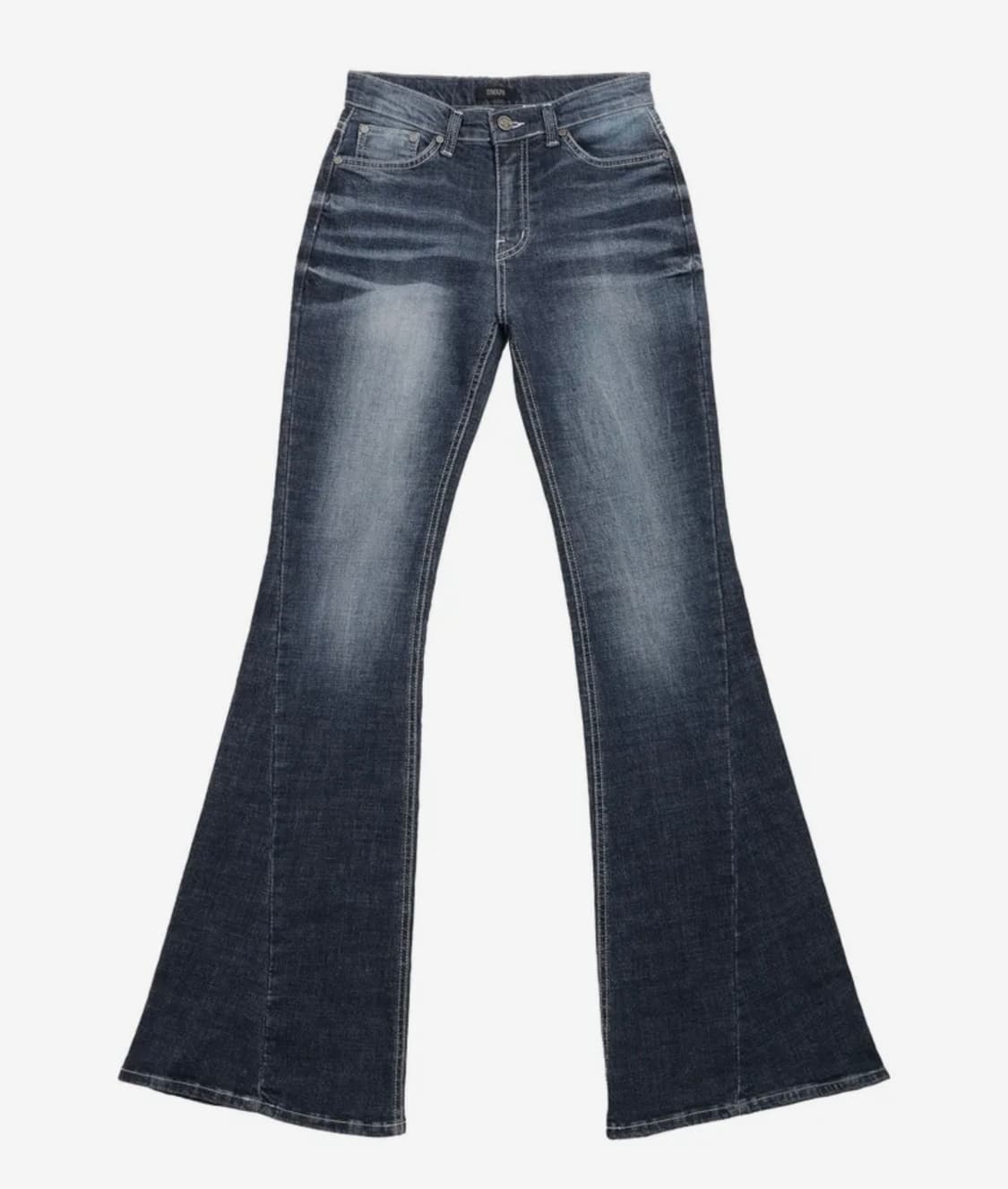 시너진 캣 워싱 데님 팬츠 딥 블루 상품이미지1