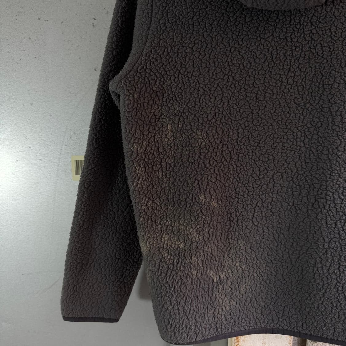 파타고니아 쉐르파 로고 반집업 자켓 상품이미지8