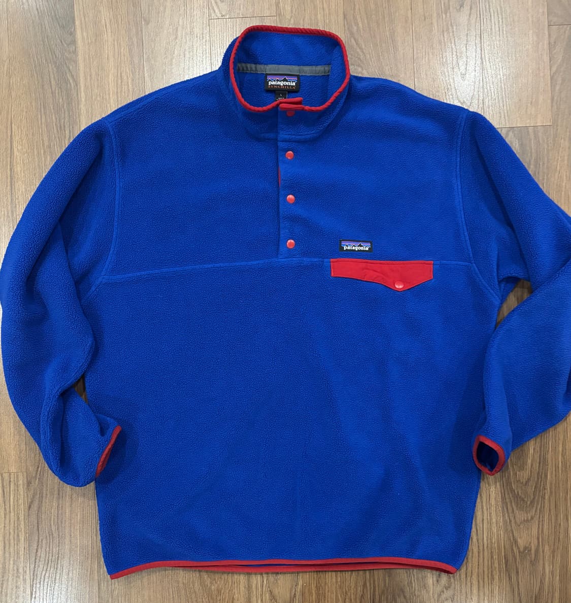 파타고니아  헤비웨이트 신칠라 패시지 블루 L사이즈 상품이미지1