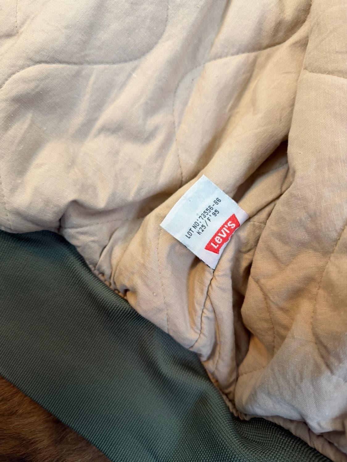 리바이스 CWU-45/p 봄버 자켓  상품이미지8