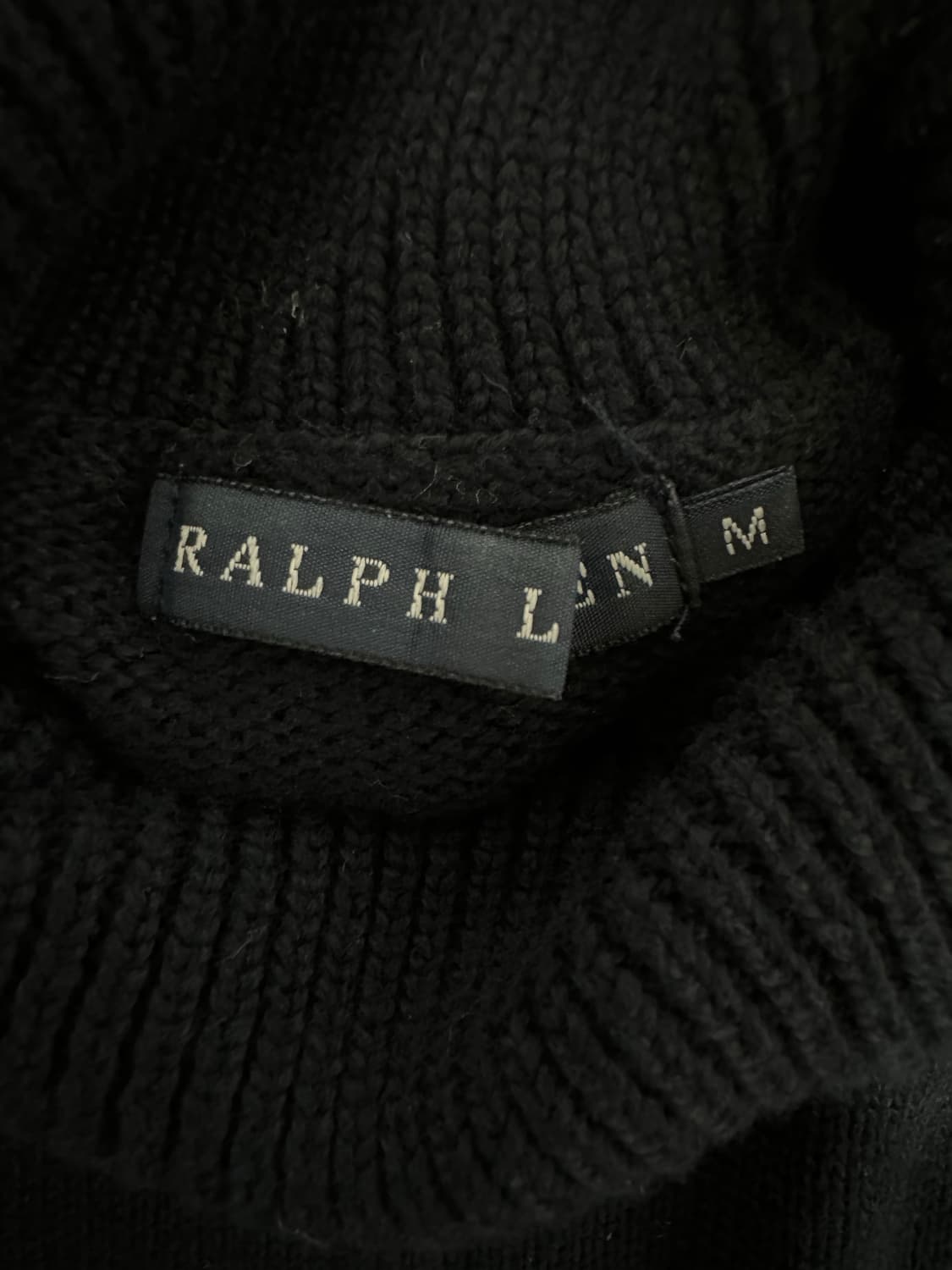 폴로 랄프로렌 네이비 목폴라 니트 상품이미지4