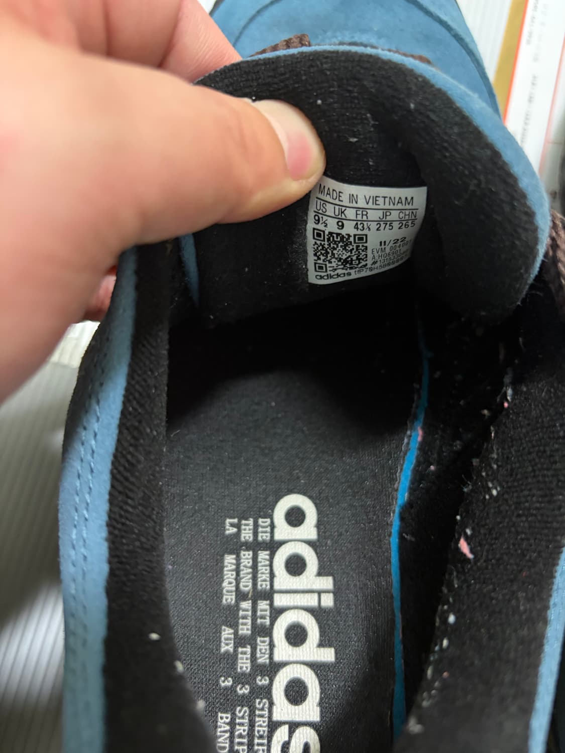 아디다스스웨이드스니커즈/275 상품이미지3