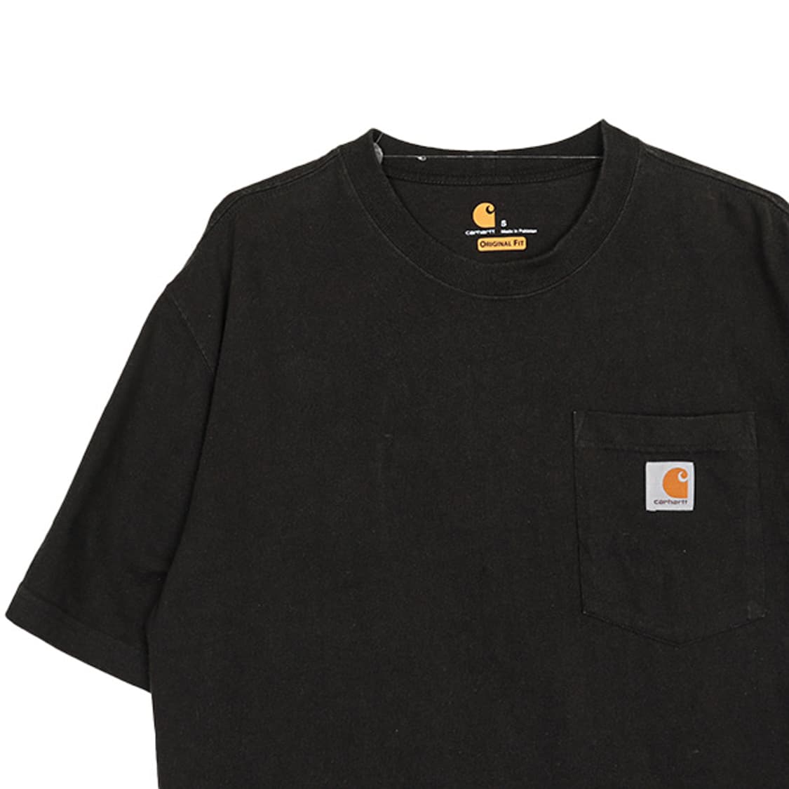 칼하트 포켓 하프 티셔츠 (S) 상품이미지4