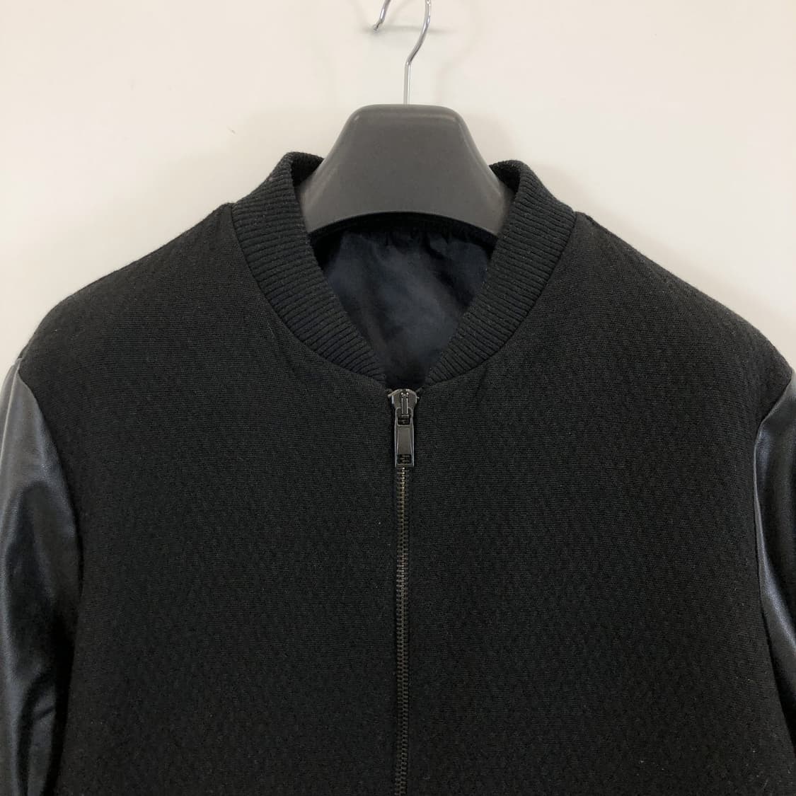 자라 블랙 블루종 XL 인조가죽 상품이미지4