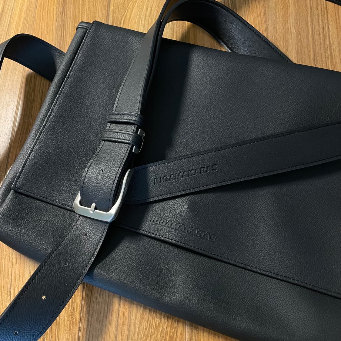 이우가마카라스 실버 버클 벨트백  상품이미지6