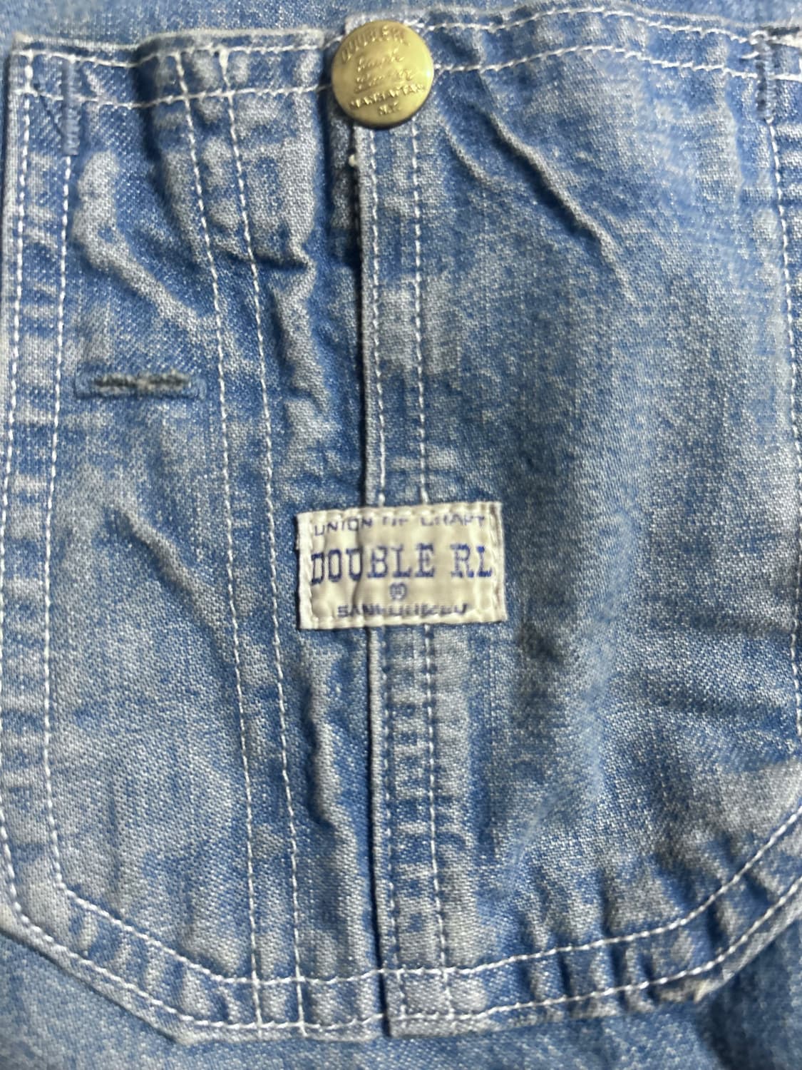 RRL 24SS 엔지니어 데님 워크 자켓 M 상품이미지2