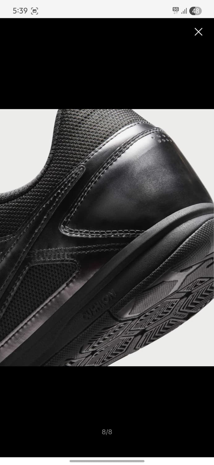 [새상품]나이키 가토 LV8 앤트러사이트 블랙 운동화 사이즈 295 상품이미지5