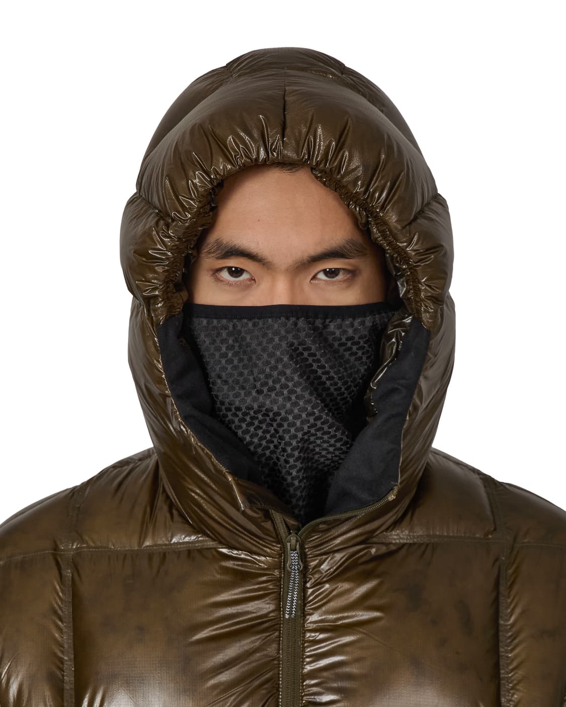 로아 큐브 패딩 올리브 상품이미지2