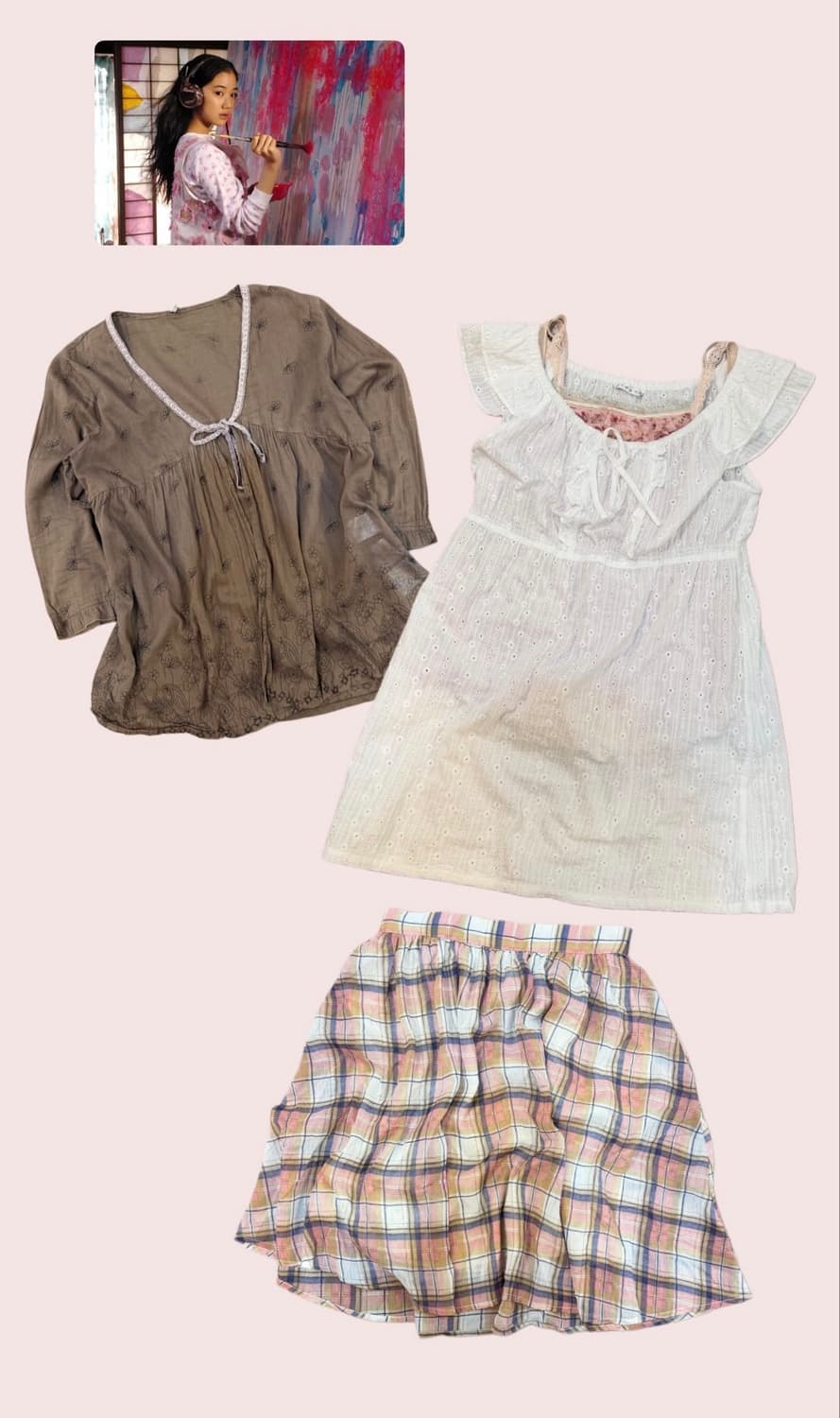 𖤐로즈 내추럴 모리 set𖤐 상품이미지1