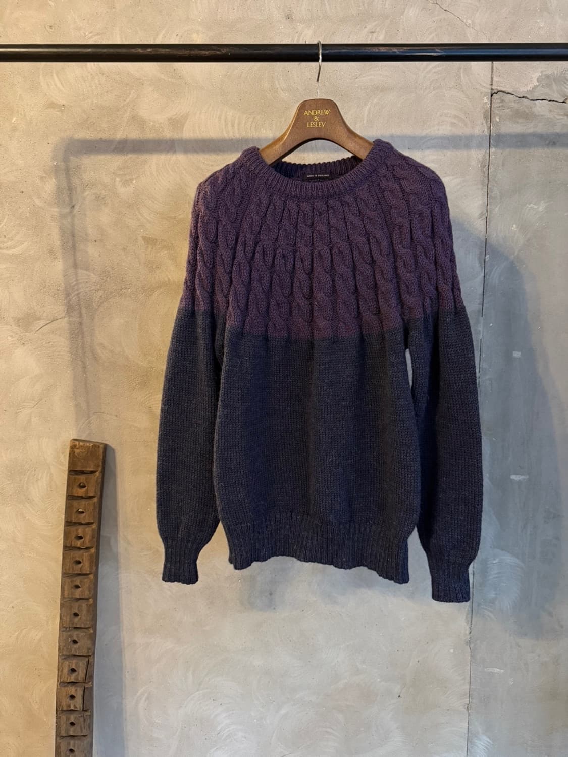 vtg 영국제 빈티지 노르딕니트 남성100 상품이미지10