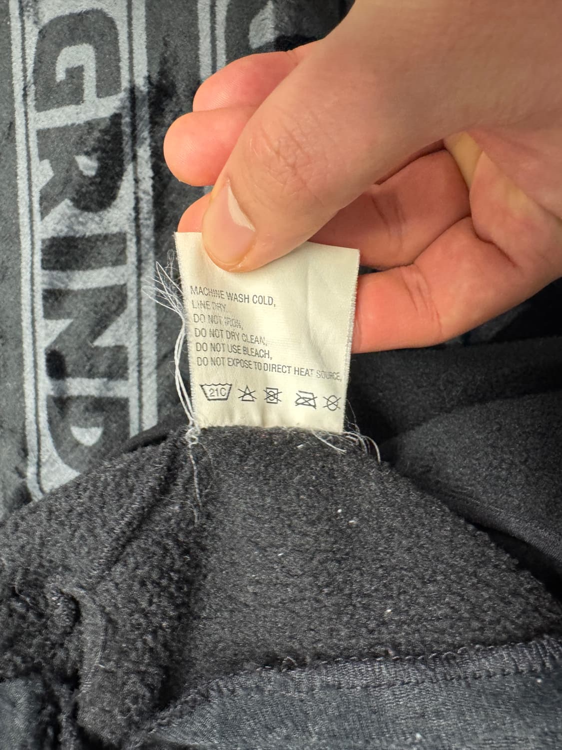 더 노스 페이스 쿼터 짚 플리스 풀오버 블랙 퍼플 메이드 인 유에스에이 상품이미지7