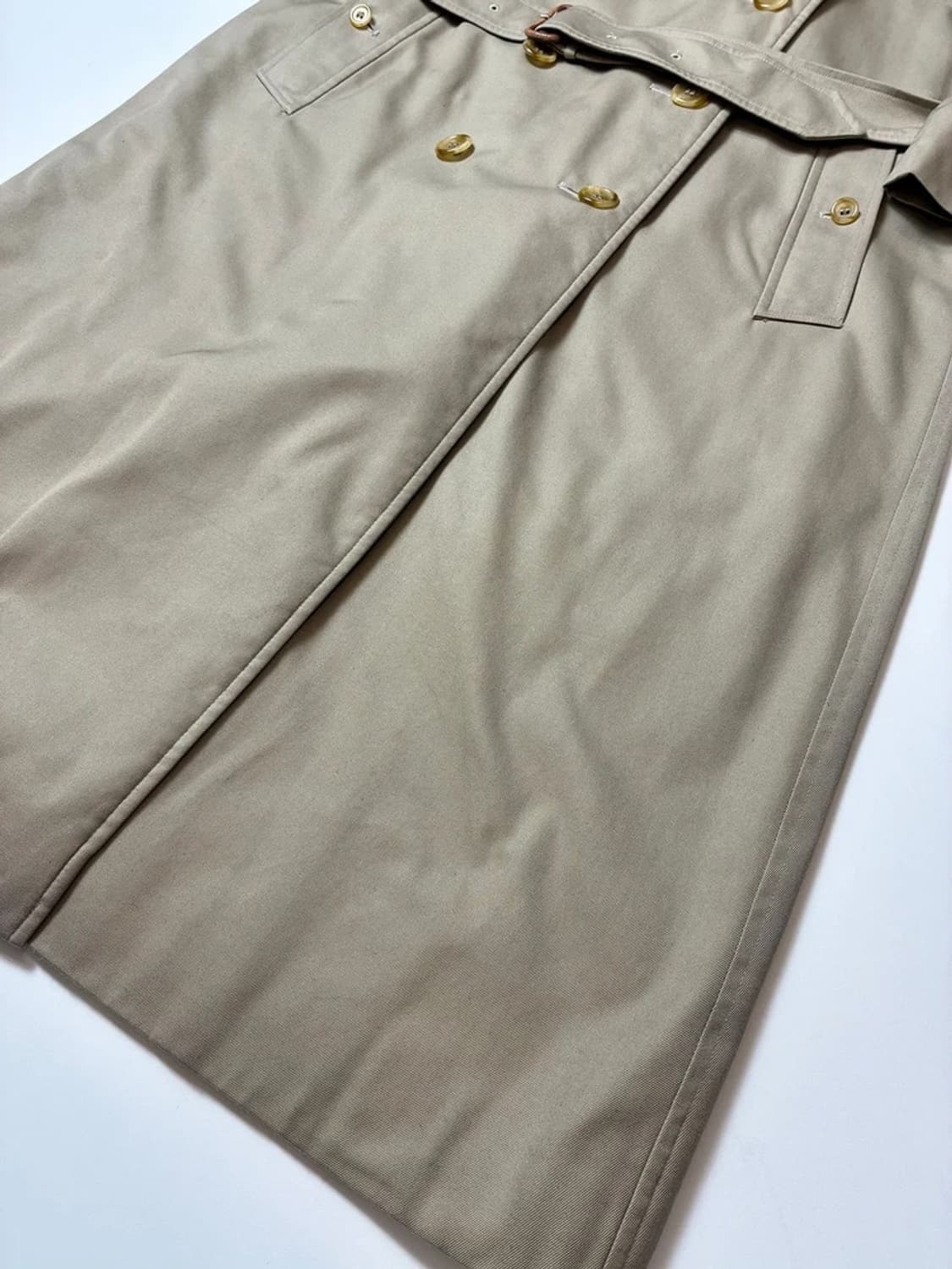 버버리 90's 견장 벨티드 롱 트렌치 코트 PN8237 상품이미지3