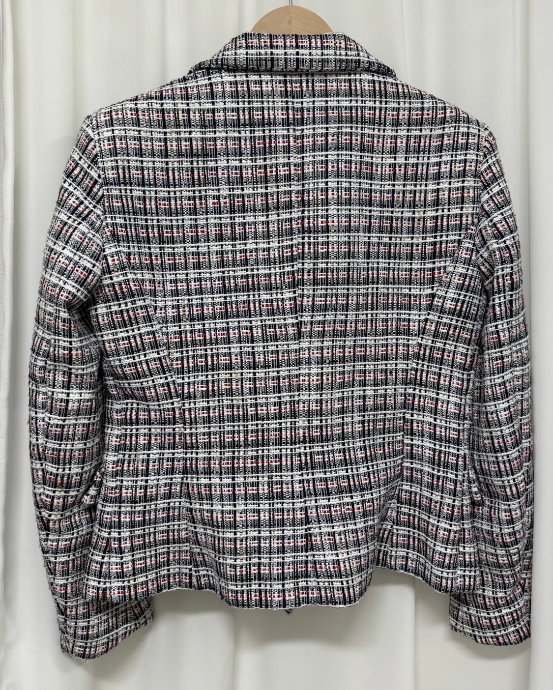 ZARA 자라 체크 트위드 자켓 상품이미지7