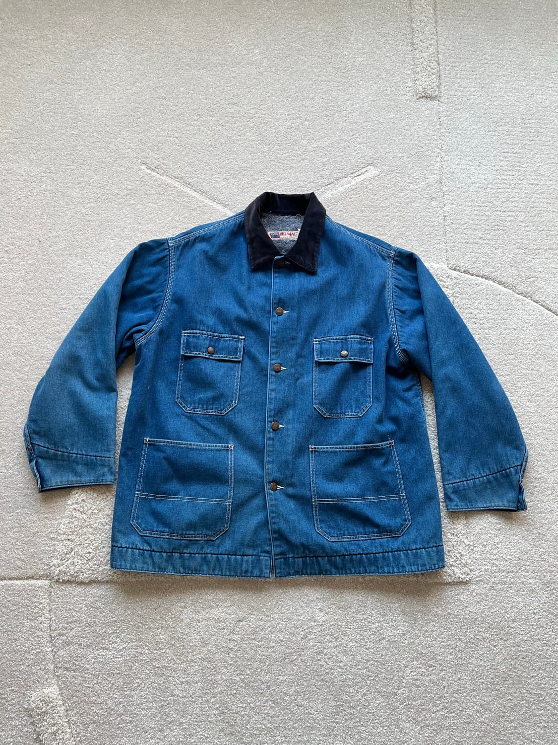 빅맥 울라이너 데님 초어 자켓 (105) 상품이미지2