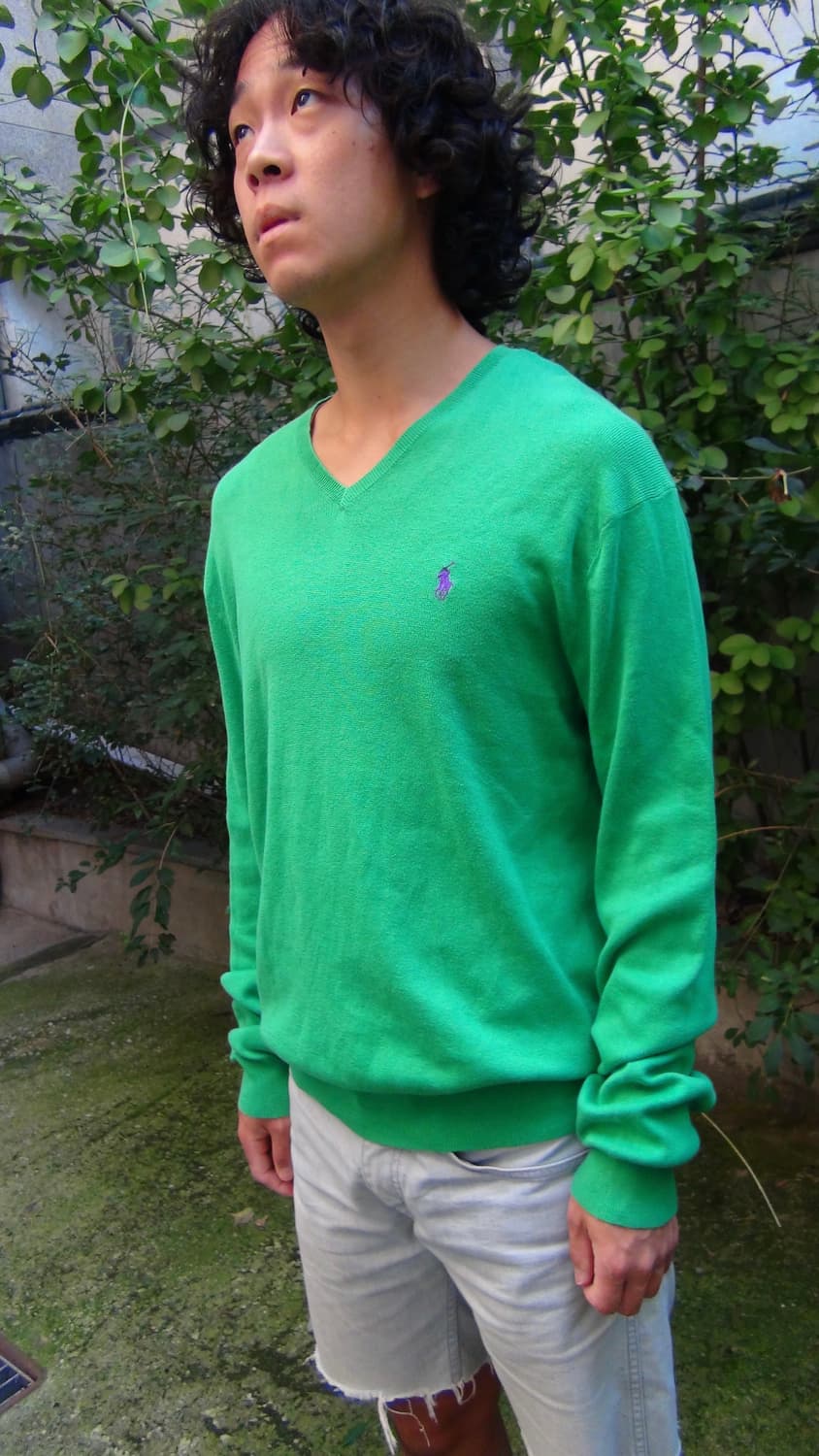 폴로 피마코튼 니트 L 상품이미지3