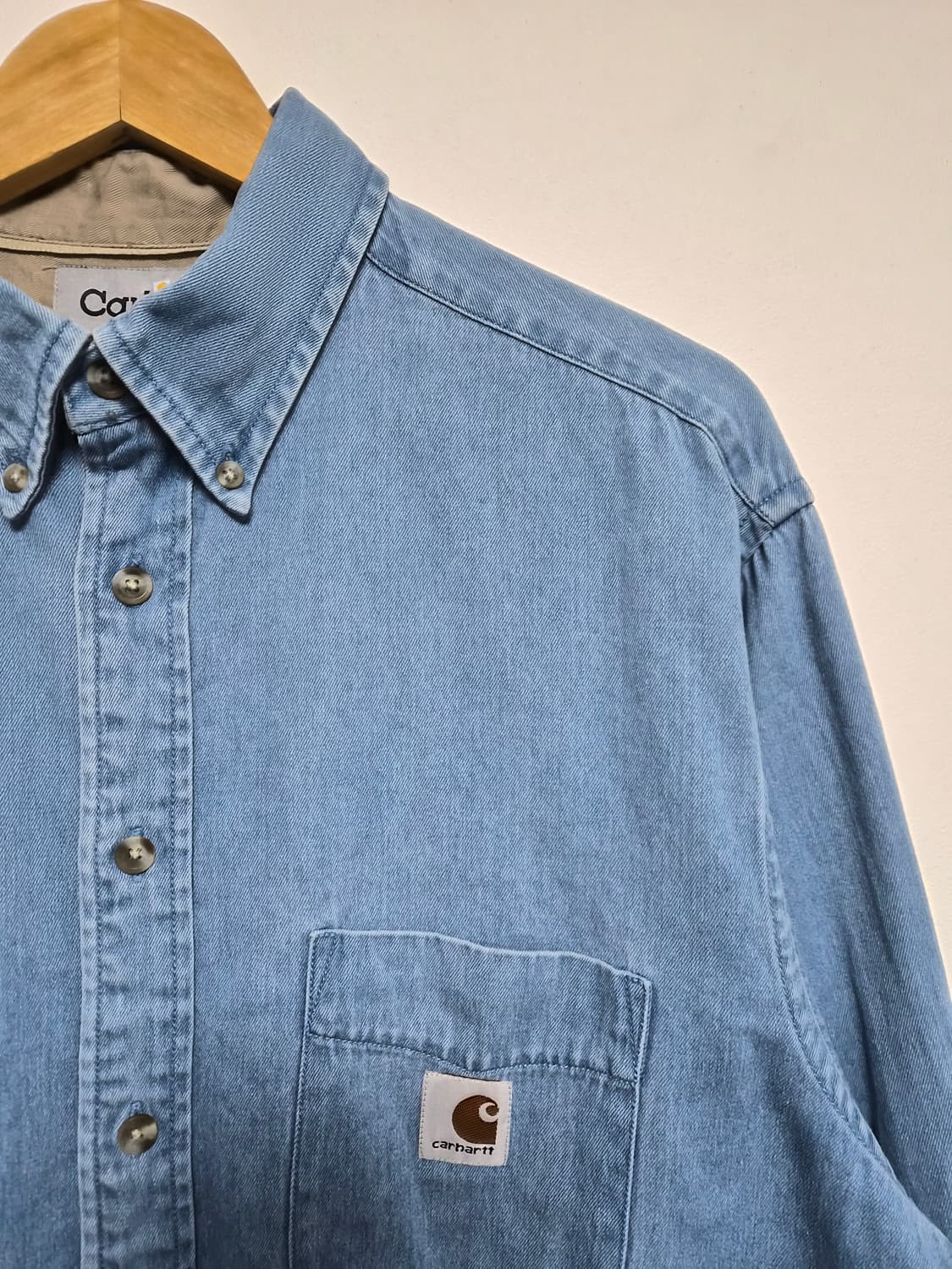 칼하트Carhartt 데님 셔츠 L - S258 상품이미지3