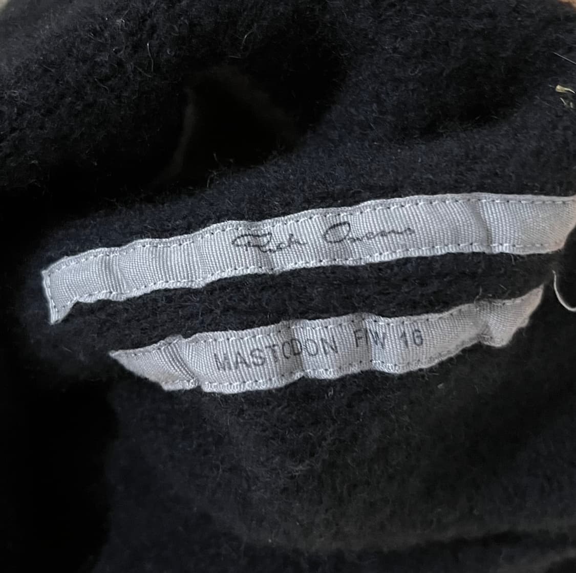 Rick Owens 16f/w “Mastodon” Runway Knit 상품이미지6