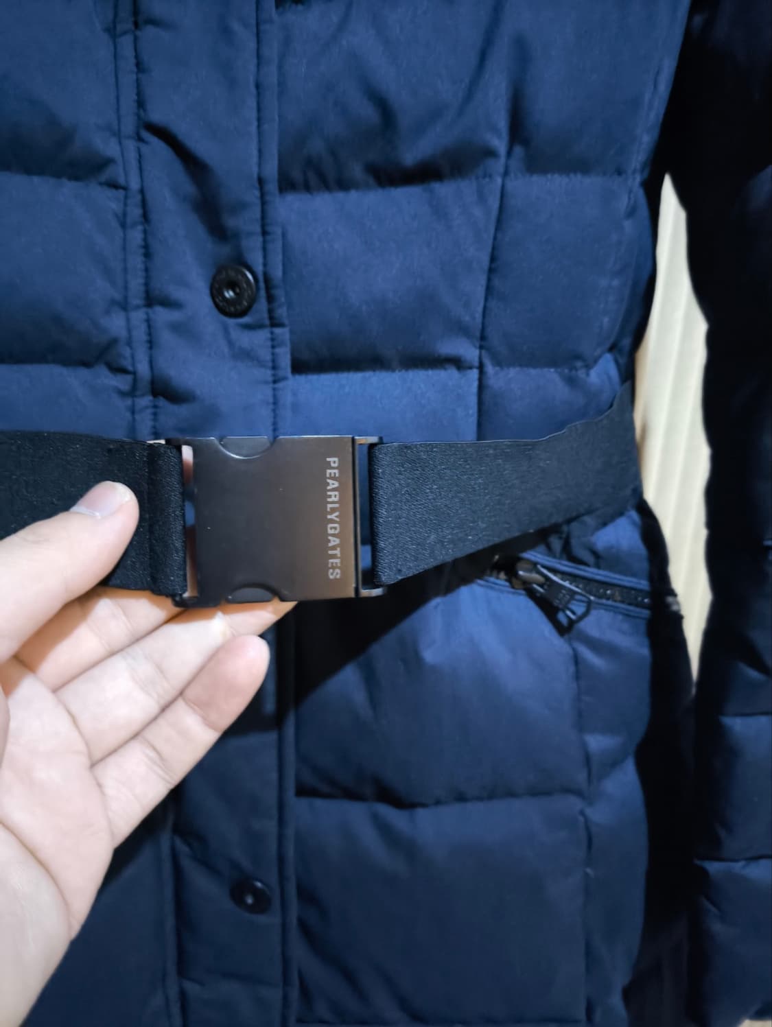 여성 95 파리게이츠 벨트 구스다운 패딩 상품이미지2