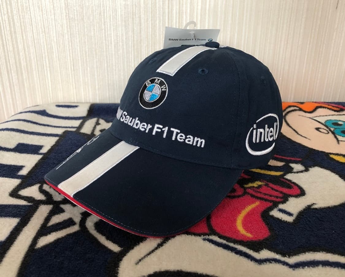 BMW Sauber(자우버) F1팀 레이싱모자/캡/자크 빌뇌브Jr 상품이미지2
