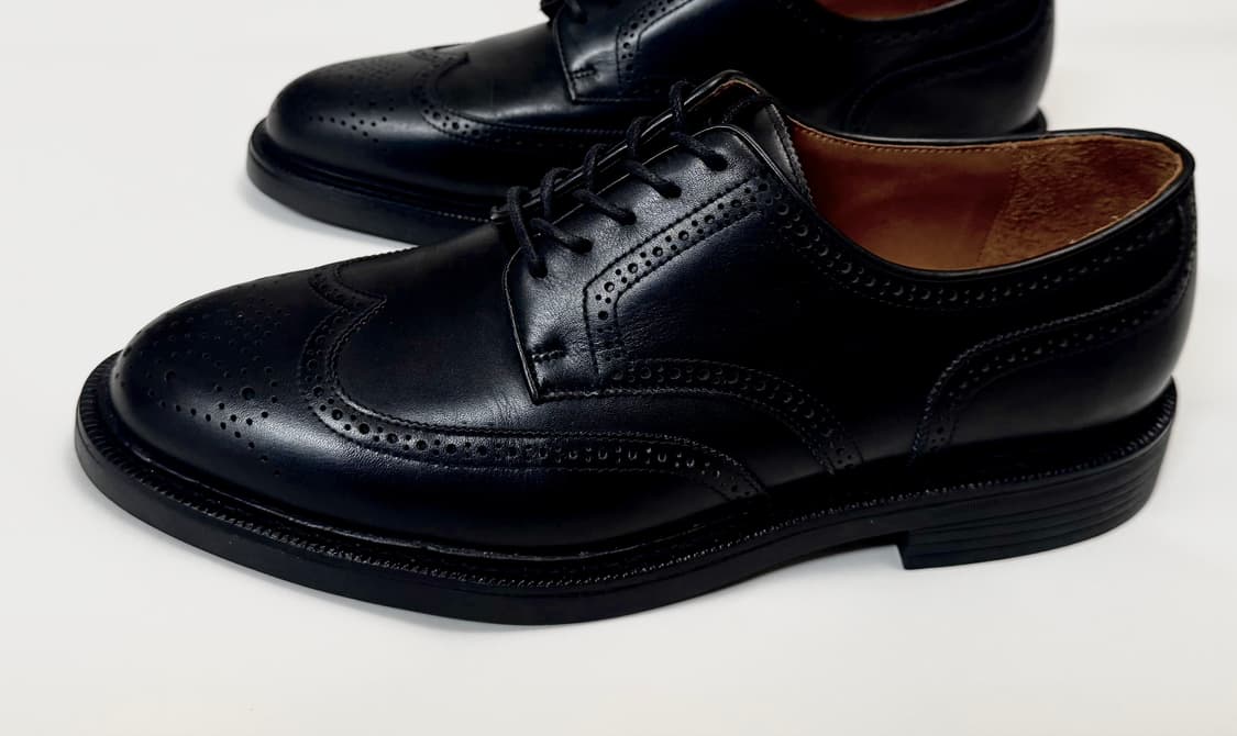 폴로랄프로렌 남성 가죽 윙팁 옥스퍼드 구두  Polo Ralph Laur 상품이미지4