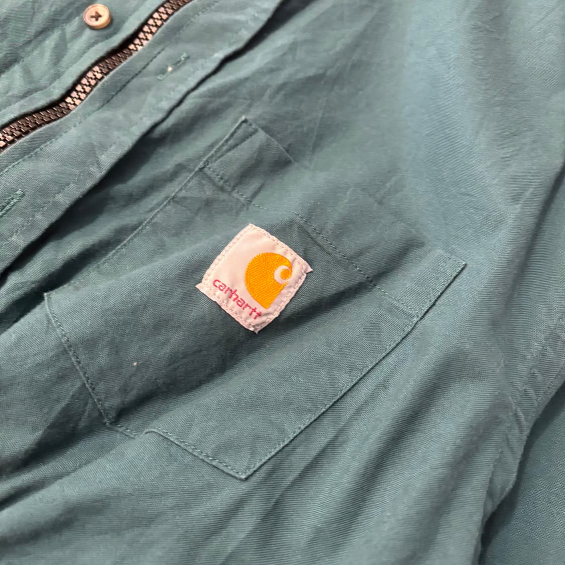 칼하트 커스텀 크롭 셔츠 ⭐️854 상품이미지2