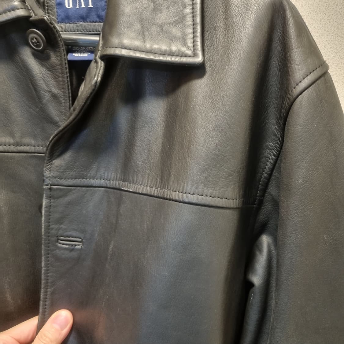 올드갭 레더 카코트 m 상품이미지7