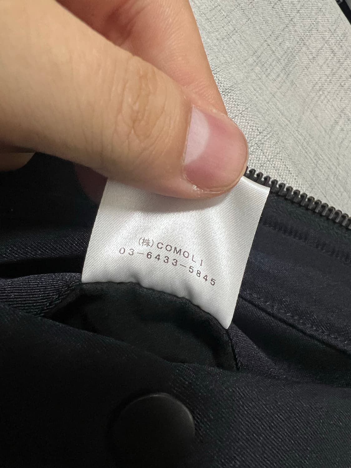 코모리 21aw 실크나일론 ma-1 3사이즈 샘플 상품이미지8