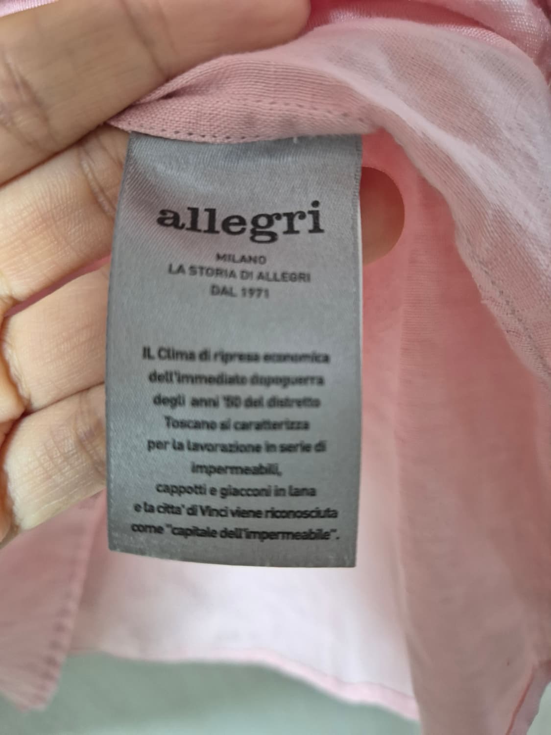 알레그리  린넨 100%  셔츠 스몰  하이넥 셔츠 남방 상품이미지4