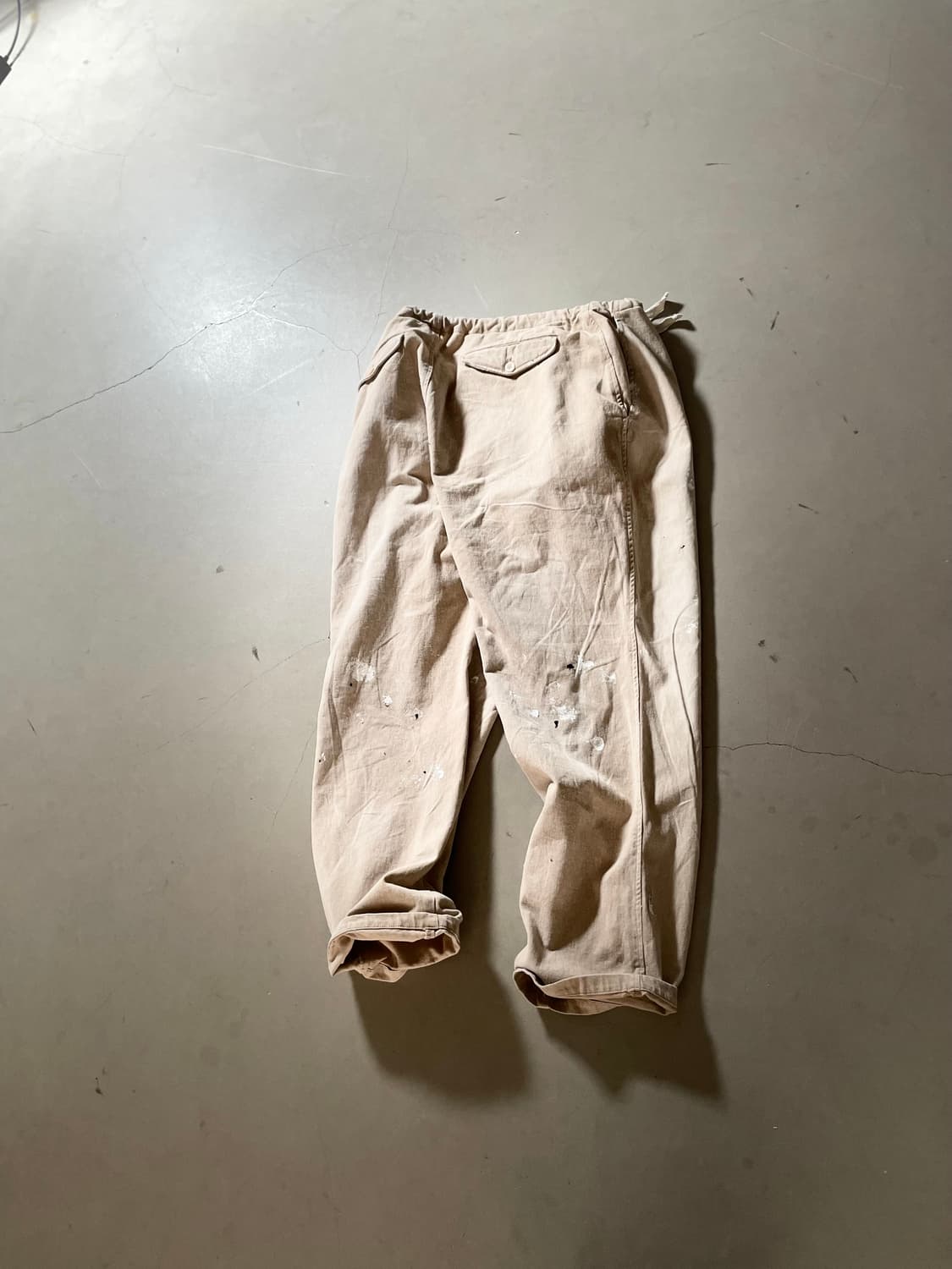 KZ Atelier 페인팅 와이드 팬츠 (one off) 상품이미지5